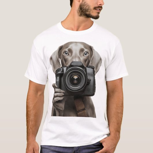 Weimaraner  t-shirt (Voorkant)