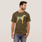 Weimaraner T-shirt (Voorkant volledig)