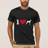 WEIMARANER T-SHIRT - IK HOOP VAN WEIMARANTEN (Voorkant)