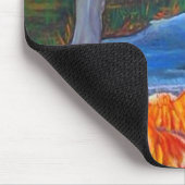 Weimaraner & Tabby Cat Mousepad Muismat (Hoek)