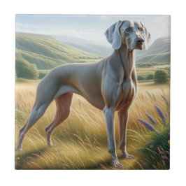 Weimaraner Tegeltje
