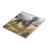 Weimaraner Tegeltje (Zijkant)