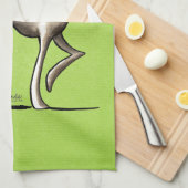 Weimaraner Tennis Pro Theedoek (Quarter Fold)