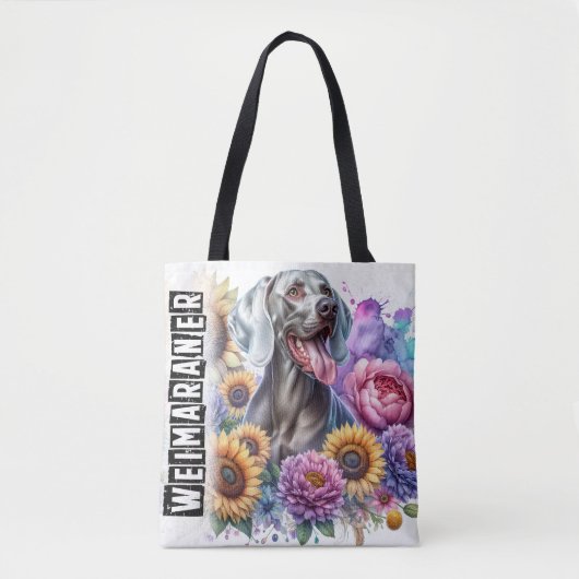 Weimaraner Tote Bag (Voorkant)