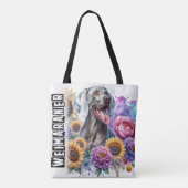 Weimaraner Tote Bag (Achterkant)
