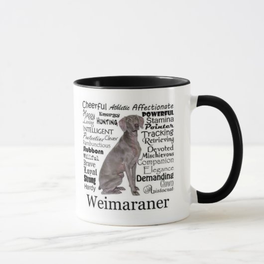 Weimaraner Traits Mok (Rechts)
