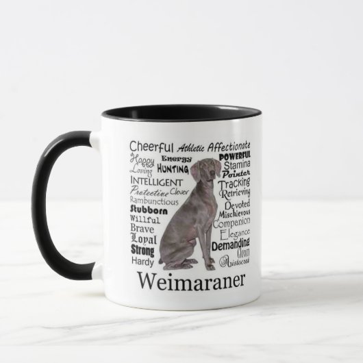 Weimaraner Traits Mok (Links)