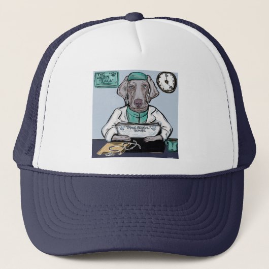 Weimaraner Trucker Pet (Voorkant)