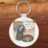 Weimaraner Turkije Sleutelhanger (Voorkant)