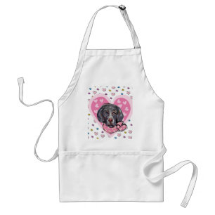 Weimaraner Valentijn Standaard Schort