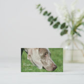 Weimaraner Visitekaartjes (Staand voorkant)