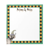 Weimaraner Witch Notitieblok (Voorkant)