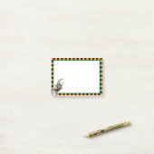 Weimaraner Witch Post-it® Notes (Op bureau)