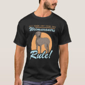 Weimaraners Dog Owner Weimaraner 2 T-shirt (Voorkant)