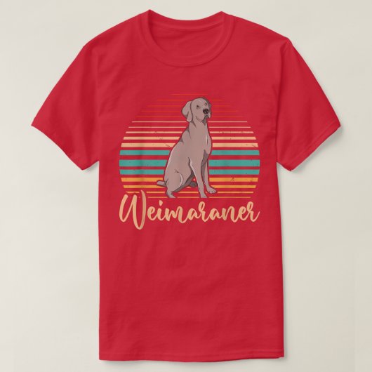 Weimaraners Dog Owner Weimaraner T-Shirt Copy Cop (Design voorkant)