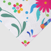 Weimaraners, Konijnen, & Vogels Otomi gestyleerd p Tissuepapier (Detail)