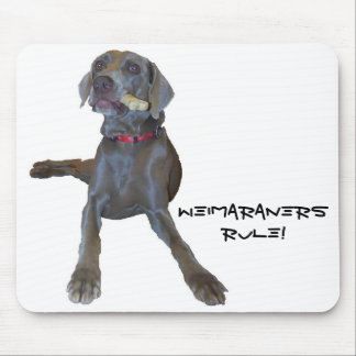 Weimaraners Rule!  muispad Muismat