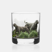 Weimaraners Whisky Glas (Voorkant)