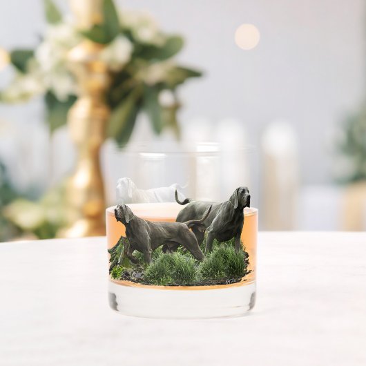 Weimaraners Whisky Glas (Insitu (Huwelijk))