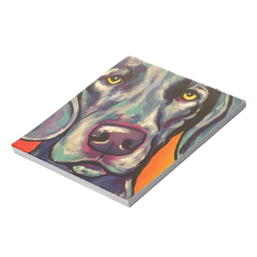 weimarant notitieblok (Linkerzijde)