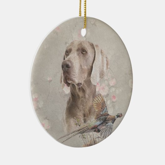 Weimarantaat Poster Acryl Print Button Ke Keramisch Ornament (Rechts)