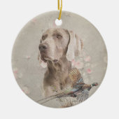Weimarantaat Poster Acryl Print Button Ke Keramisch Ornament (Voorkant)