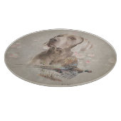 Weimarantaat Poster Acryl Print Button Ke Snijplank (Hoek)