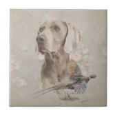 Weimarantaat Poster Acryl Print Button Ke Tegeltje (Voorkant)