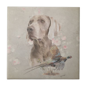 Weimarantaat Poster Acryl Print Button Ke Tegeltje