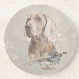 Weimarantaat Poster Acryl Print Button Ke Zandsteen Onderzetter