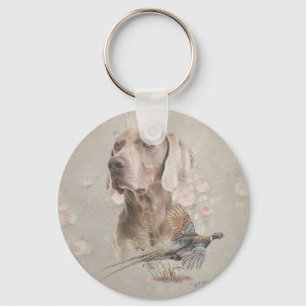 Weimarantaat Poster AcrylprintButton Sleutelhanger