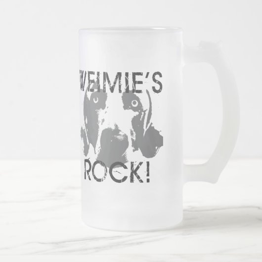 Weimarnatie : Weimies ROCK! Matglas Bierpul (Rechts)
