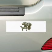 Weimeraner Bumpersticker (Op auto)