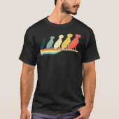 Weimeraner - Labrador Retro Style T-shirt (Voorkant)