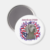 Weimeraner Pride - Magneet (Voorkant / Achterkant)