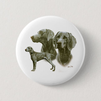 Weimeraner Ronde Button 5,7 Cm