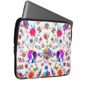 Weims, Rabbits, & Birds Otomi styled pattern  Laptop Sleeve (Voorkant Rechts)