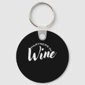 Wein Partners in Wine Sleutelhanger (Voorkant)