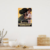 WEIN Restaurant Volkstheater 1908 Old German Ad Poster (Keuken)