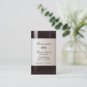 Wein Steward Visitenkarte Visitekaartje (Staand voorkant)