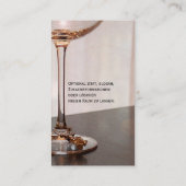 Wein Steward Visitenkarte Visitekaartje (Achterkant)