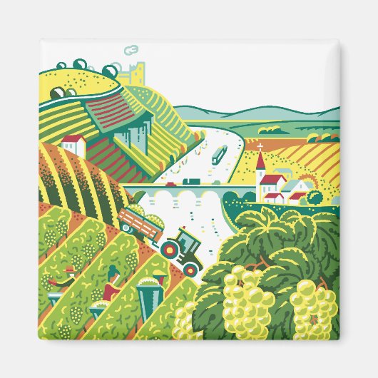 Weinberge Magneet (Voorkant)