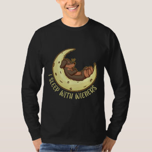 Weiner Dog Dachshund I Slaap met Wieners T-shirt