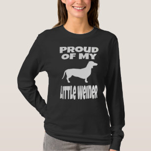 Weiner Dog Dachshund Puppy Dad Humor T-shirt