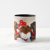 Weiner Dog Holiday Mok (Midden)