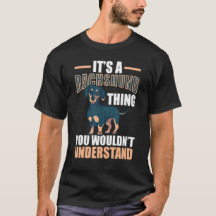Weiner Dog Miniature Dachshund Puppies Sause Dog T-shirt
