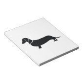 Weiner Dog Notitieblok (Schuin)