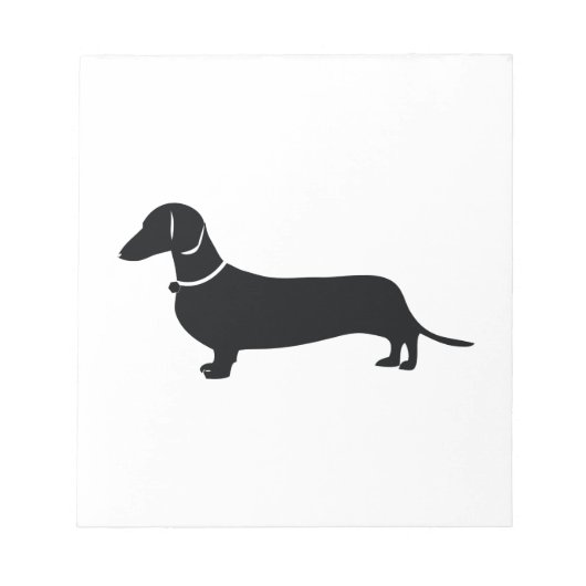 Weiner Dog Notitieblok (Voorkant)