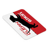 Weiner Dog Puppy Dishwasmachine Magnet - Gematuree Magneet (Rechterzijde)