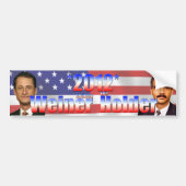 Weiner Holder 2012 Bumpersticker (Voorkant)